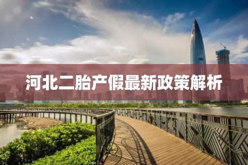 河北二胎產(chǎn)假最新政策解析