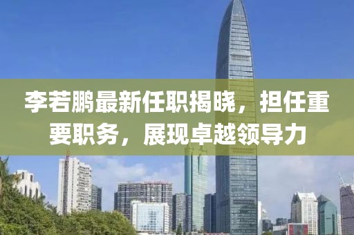 李若鵬最新任職揭曉，擔(dān)任重要職務(wù)，展現(xiàn)卓越領(lǐng)導(dǎo)力