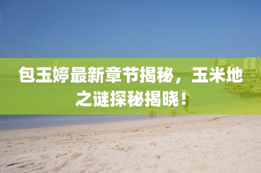 包玉婷最新章節(jié)揭秘，玉米地之謎探秘揭曉！