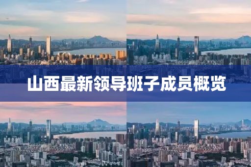 山西最新領(lǐng)導(dǎo)班子成員概覽
