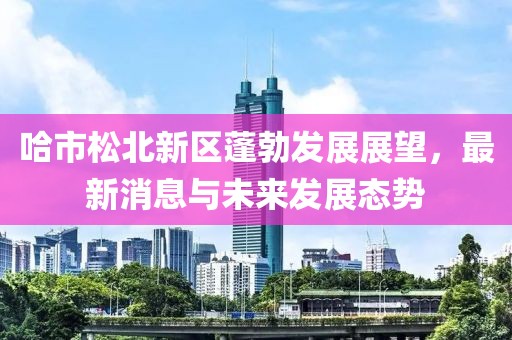 哈市松北新區(qū)蓬勃發(fā)展展望，最新消息與未來(lái)發(fā)展態(tài)勢(shì)