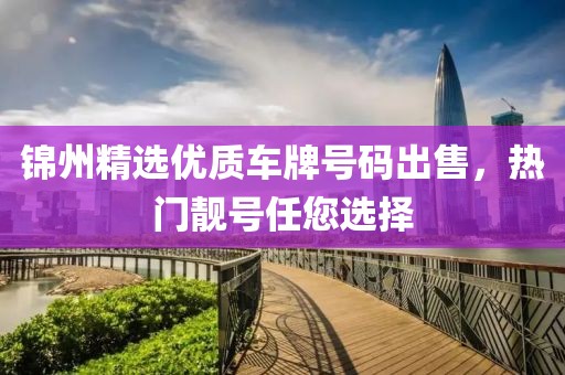 錦州精選優(yōu)質(zhì)車牌號碼出售，熱門靚號任您選擇