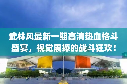 武林風(fēng)最新一期高清熱血格斗盛宴，視覺震撼的戰(zhàn)斗狂歡！