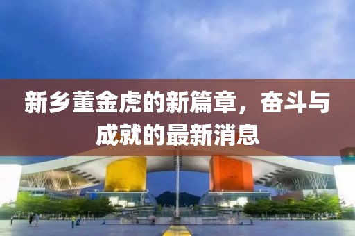 新鄉(xiāng)董金虎的新篇章，奮斗與成就的最新消息