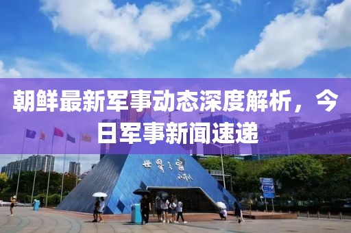 朝鮮最新軍事動態(tài)深度解析，今日軍事新聞速遞