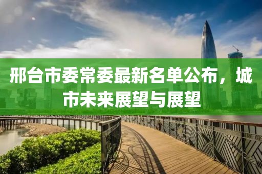 邢臺(tái)市委常委最新名單公布，城市未來展望與展望