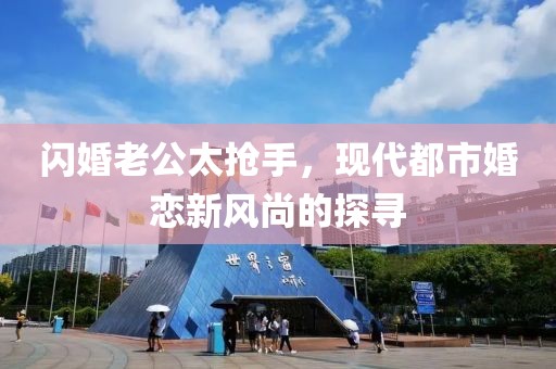閃婚老公太搶手，現(xiàn)代都市婚戀新風(fēng)尚的探尋