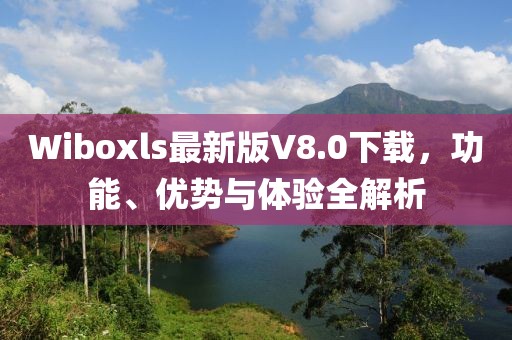 Wiboxls最新版V8.0下載，功能、優(yōu)勢與體驗(yàn)全解析
