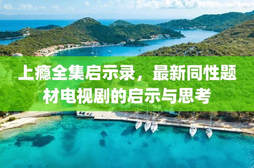 上癮全集啟示錄，最新同性題材電視劇的啟示與思考