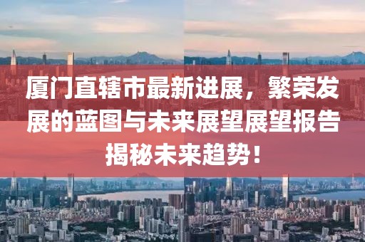 廈門直轄市最新進展，繁榮發(fā)展的藍圖與未來展望展望報告揭秘未來趨勢！