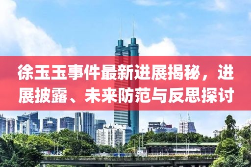 徐玉玉事件最新進展揭秘，進展披露、未來防范與反思探討
