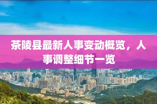 茶陵縣最新人事變動(dòng)概覽，人事調(diào)整細(xì)節(jié)一覽