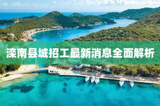 灤南縣城招工最新消息全面解析