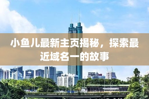小魚兒最新主頁揭秘，探索最近域名一的故事