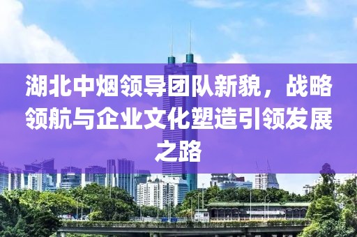 湖北中煙領(lǐng)導(dǎo)團(tuán)隊新貌，戰(zhàn)略領(lǐng)航與企業(yè)文化塑造引領(lǐng)發(fā)展之路