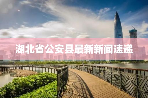 湖北省公安縣最新新聞速遞