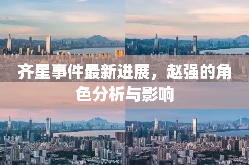 齊星事件最新進(jìn)展，趙強的角色分析與影響