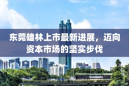 東莞雄林上市最新進(jìn)展，邁向資本市場(chǎng)的堅(jiān)實(shí)步伐