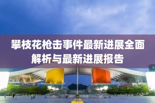 攀枝花槍擊事件最新進(jìn)展全面解析與最新進(jìn)展報(bào)告