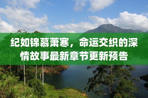 紀(jì)如錦慕蕭寒，命運(yùn)交織的深情故事最新章節(jié)更新預(yù)告