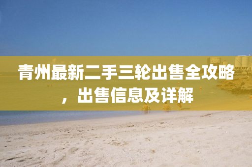 青州最新二手三輪出售全攻略，出售信息及詳解