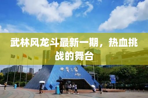 武林風(fēng)龍斗最新一期，熱血挑戰(zhàn)的舞臺(tái)