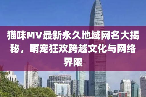 貓咪MV最新永久地域網(wǎng)名大揭秘，萌寵狂歡跨越文化與網(wǎng)絡(luò)界限