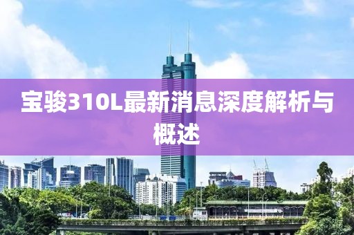 寶駿310L最新消息深度解析與概述