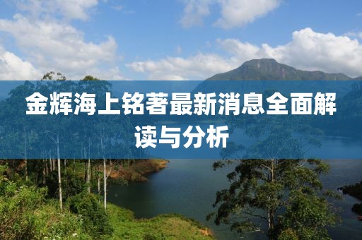金輝海上銘著最新消息全面解讀與分析