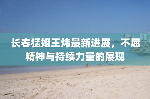 長(zhǎng)春猛姐王煒最新進(jìn)展，不屈精神與持續(xù)力量的展現(xiàn)