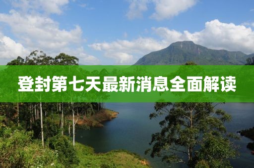 登封第七天最新消息全面解讀