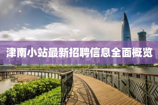 津南小站最新招聘信息全面概覽