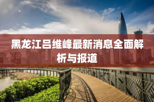 黑龍江呂維峰最新消息全面解析與報道