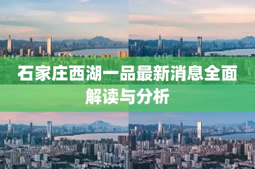 石家莊西湖一品最新消息全面解讀與分析