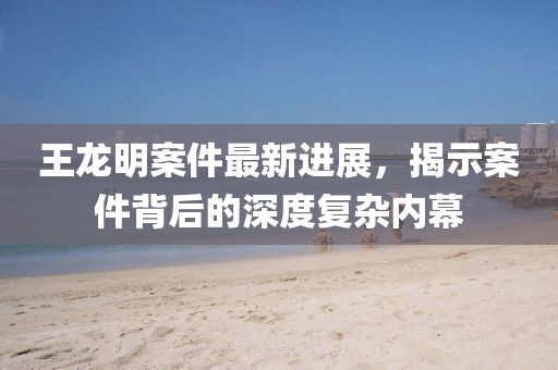 王龍明案件最新進(jìn)展，揭示案件背后的深度復(fù)雜內(nèi)幕