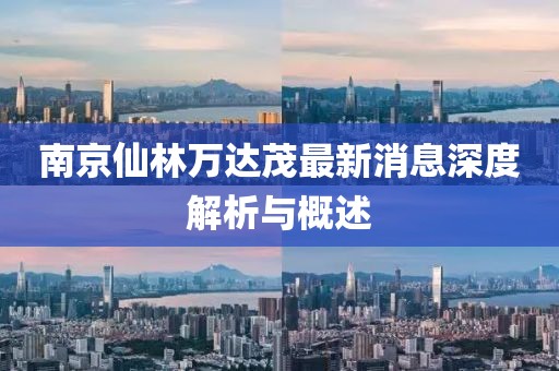 南京仙林萬達茂最新消息深度解析與概述