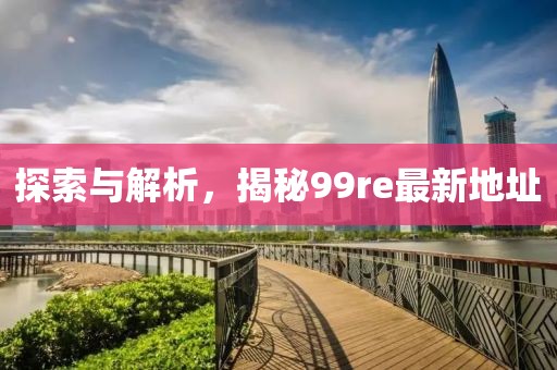 探索與解析，揭秘99re最新地址