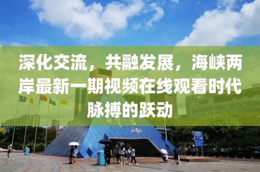 深化交流，共融發(fā)展，海峽兩岸最新一期視頻在線觀看時代脈搏的躍動