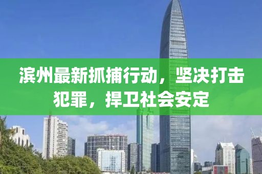 濱州最新抓捕行動，堅決打擊犯罪，捍衛(wèi)社會安定
