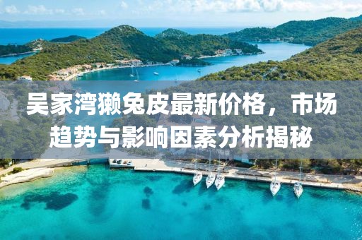 吳家灣獺兔皮最新價(jià)格，市場(chǎng)趨勢(shì)與影響因素分析揭秘