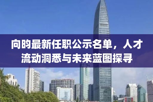 向昀最新任職公示名單，人才流動(dòng)洞悉與未來(lái)藍(lán)圖探尋