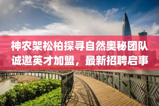 神農(nóng)架松柏探尋自然奧秘團(tuán)隊(duì)誠(chéng)邀英才加盟，最新招聘啟事