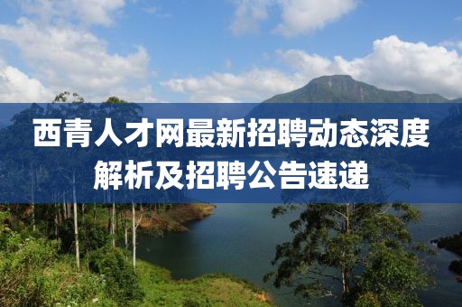 西青人才網(wǎng)最新招聘動(dòng)態(tài)深度解析及招聘公告速遞