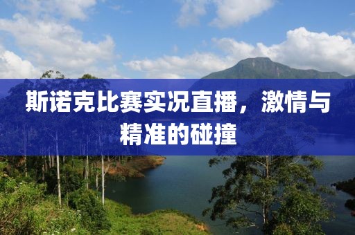 斯諾克比賽實(shí)況直播，激情與精準(zhǔn)的碰撞