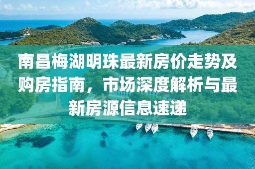 南昌梅湖明珠最新房?jī)r(jià)走勢(shì)及購(gòu)房指南，市場(chǎng)深度解析與最新房源信息速遞