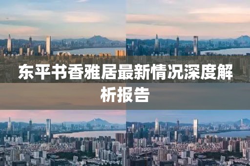 東平書香雅居最新情況深度解析報告