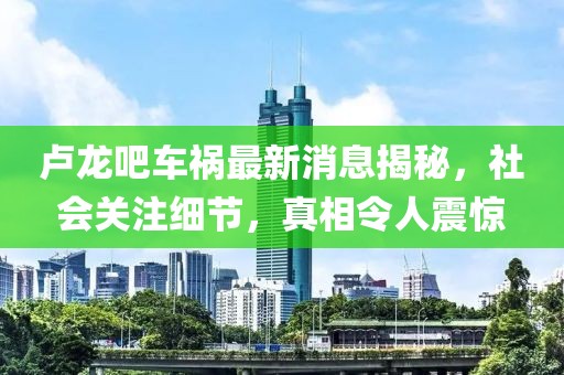 盧龍吧車(chē)禍最新消息揭秘，社會(huì)關(guān)注細(xì)節(jié)，真相令人震驚