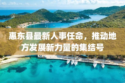 惠東縣最新人事任命，推動(dòng)地方發(fā)展新力量的集結(jié)號(hào)