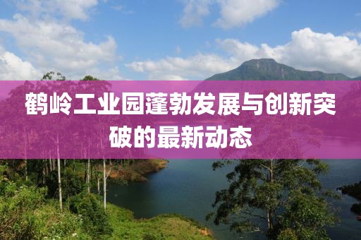 鶴嶺工業(yè)園蓬勃發(fā)展與創(chuàng)新突破的最新動態(tài)