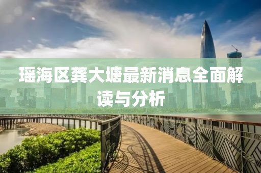 瑤海區(qū)龔大塘最新消息全面解讀與分析